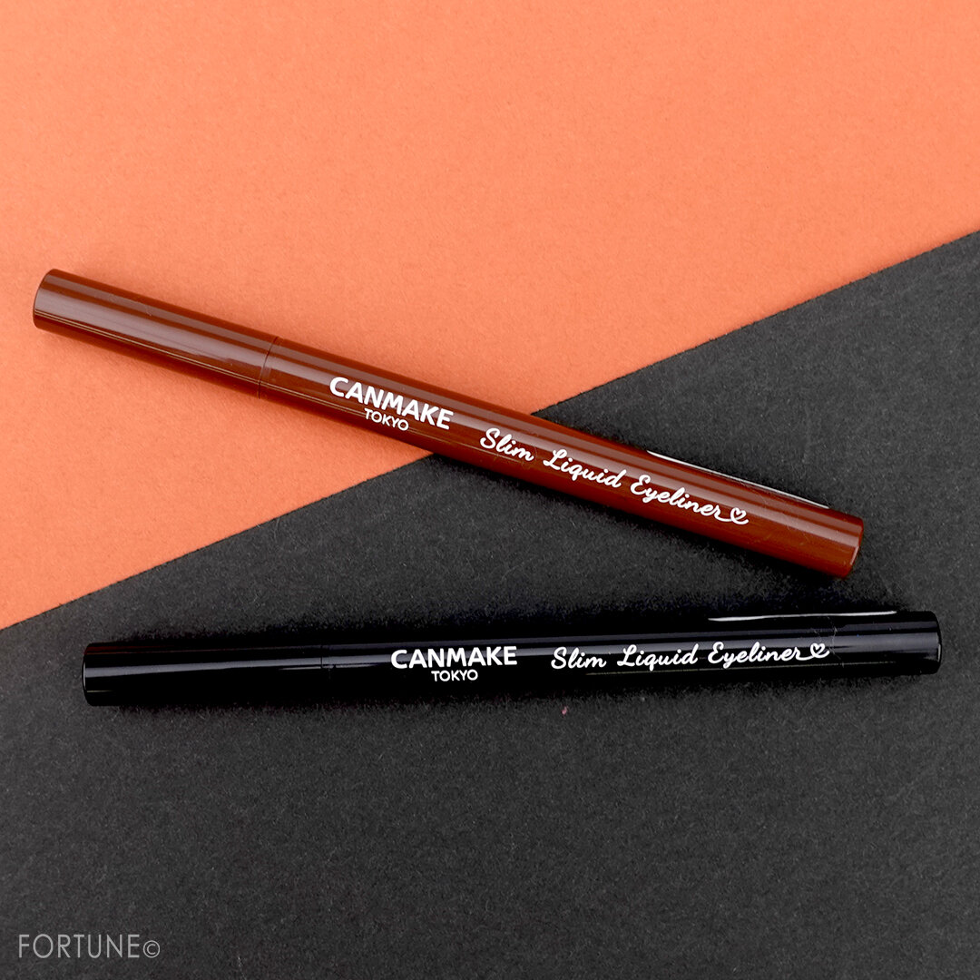 新作コスメ：CANMAKE(キャンメイク)  スリムリキッドアイライナー 限定2色