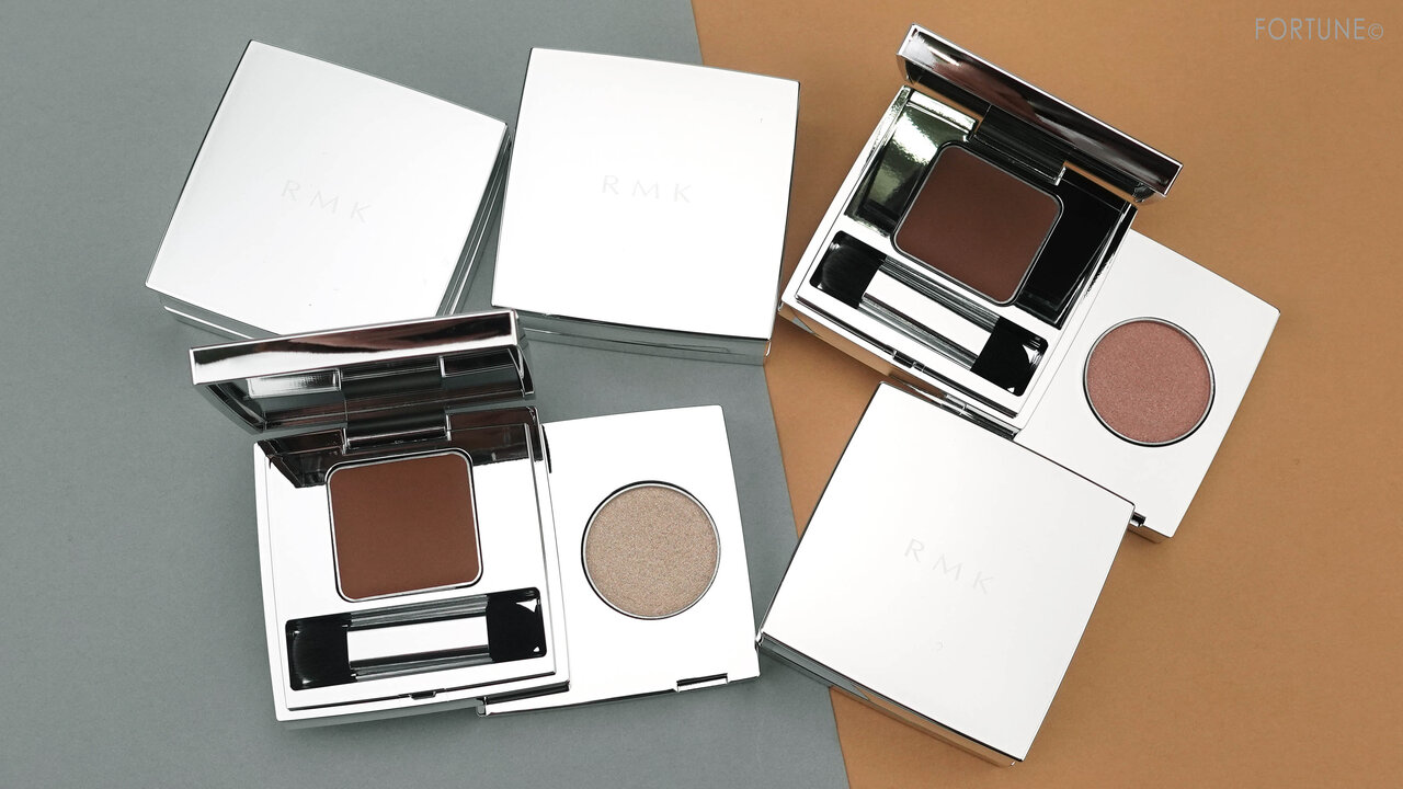 RMK(アールエムケー)2021春夏・SS新作コスメ/スプリング サマー 2021 コレクション「ザ ベージュライブラリー アイシャドウデュオ」「アイブロウペンシル（M）/（S）」「Wアイブロウカラーズ」全色レビュー・スウォッチ・使用レポ