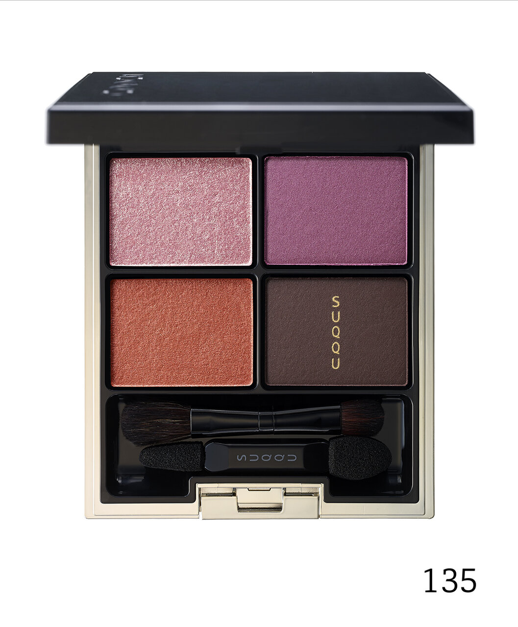 SUQQU(スック) UK ホリデー コレクション 2020「SUQQU デザイニング カラー アイズ」限定色 135 惹包 -HIKAREZUTSUMI