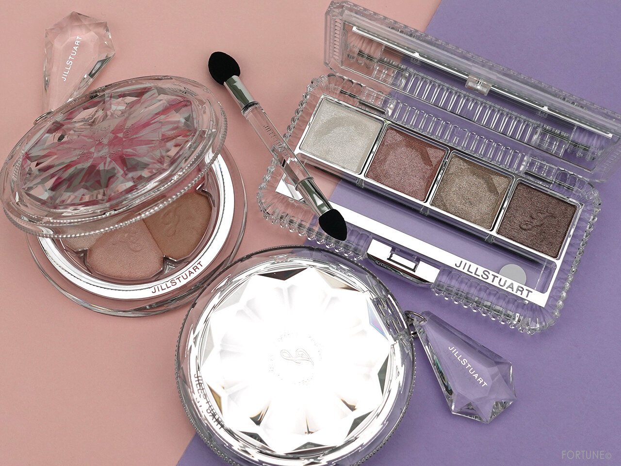 JILL STUART(ジルスチュアート) スプリング コレクション 2021春 新作コスメ/限定/新色『ジルスチュアート エターナルクチュール アイズ シマー ジュエル』『ジルスチュアート ブルーム ミックスブラッシュ コンパクト ジュエル』『ジルスチュアート ブルーム ミックスブラッシュ コンパクト（新色）』レビュー・使用レポ・全色スウォッチ