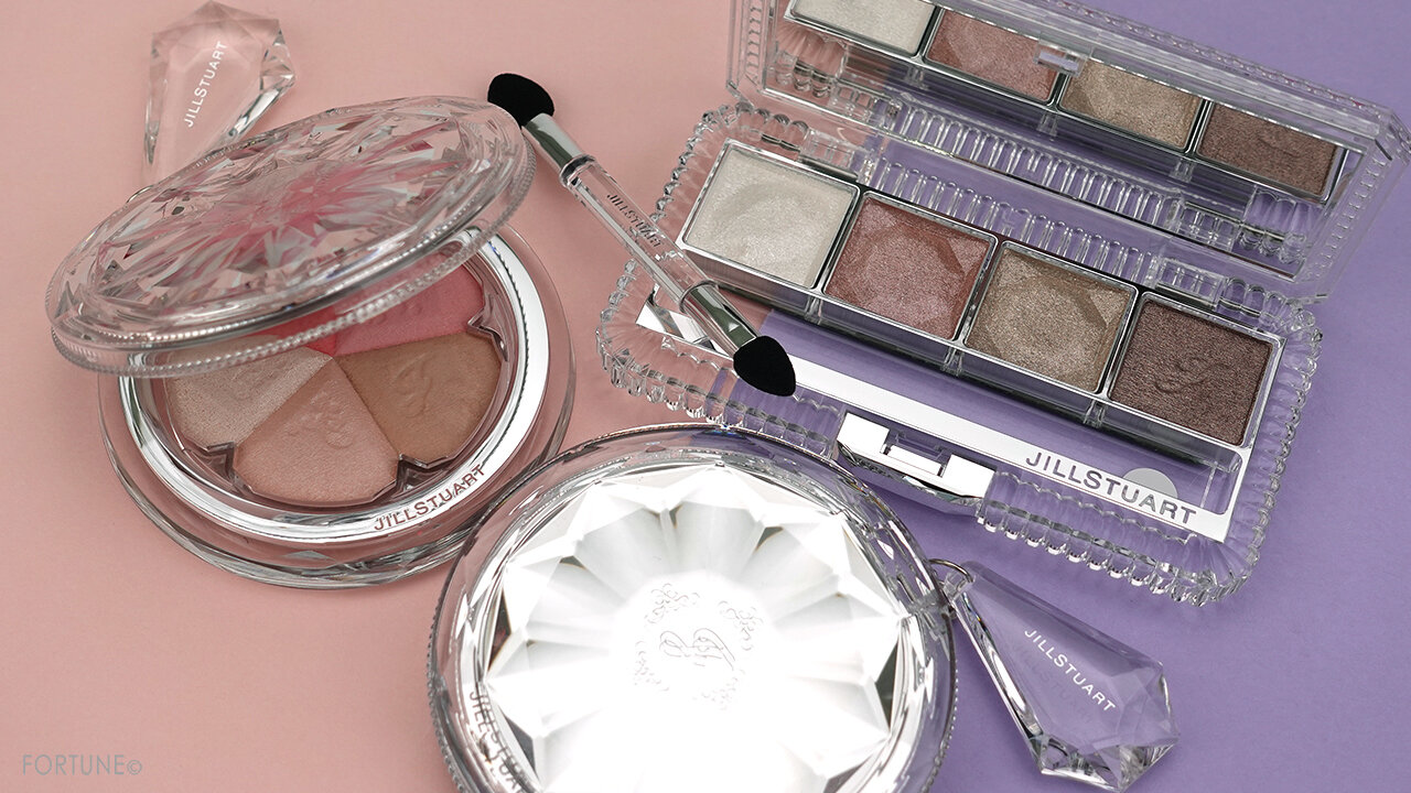 JILL STUART(ジルスチュアート) スプリング コレクション 2021春 新作コスメ/限定/新色『ジルスチュアート エターナルクチュール アイズ シマー ジュエル』『ジルスチュアート ブルーム ミックスブラッシュ コンパクト ジュエル』『ジルスチュアート ブルーム ミックスブラッシュ コンパクト（新色）』レビュー・使用レポ・全色スウォッチ