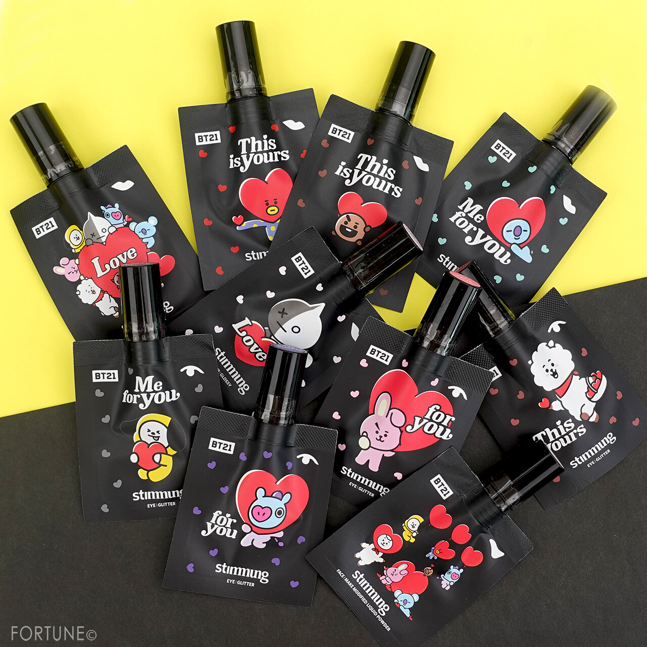 韓国コスメ stimmung(スティモン)×BT21コラボ