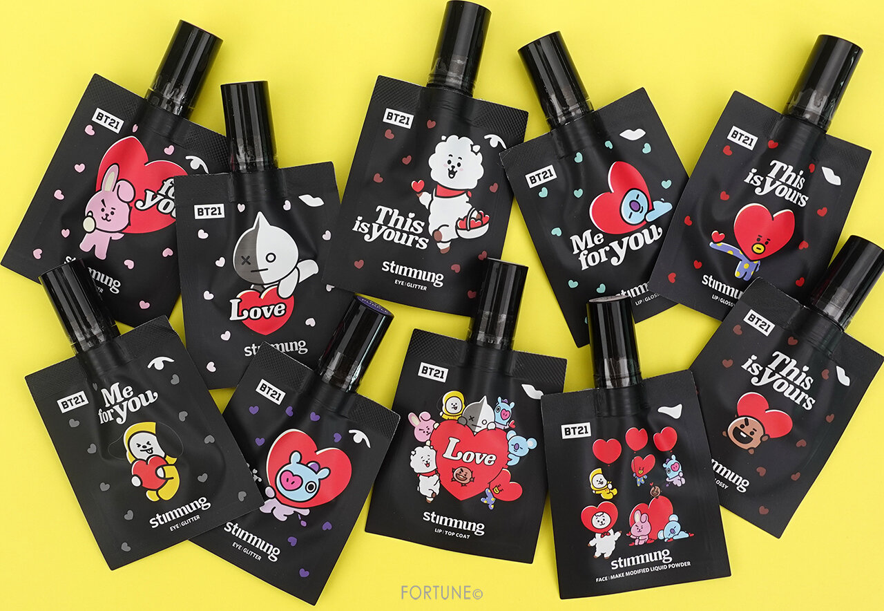 韓国コスメ stimmung(スティモン)×BT21コラボ