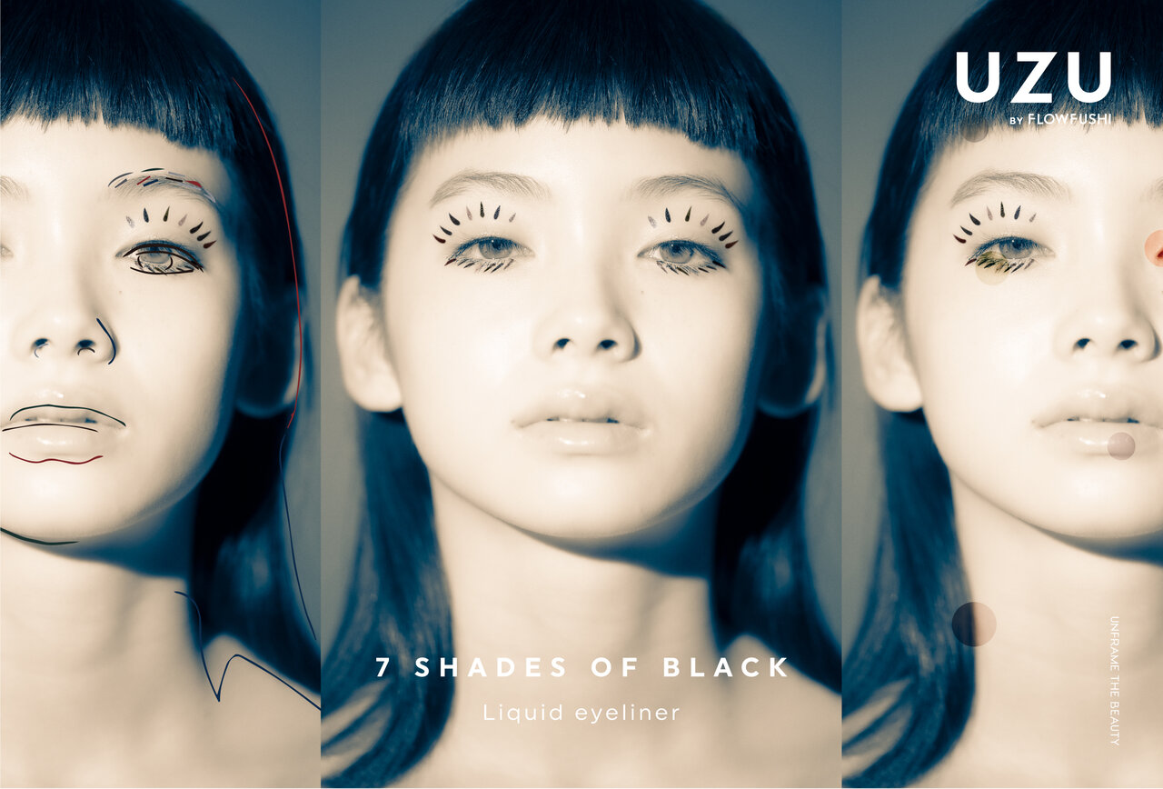 フローフシ/UZU(ウズ) 2021新作コスメ「EYE OPENING LINER 7 SHADES OF BLACK(アイオープニングライナー セブンシェイズ オブ ブラック)」