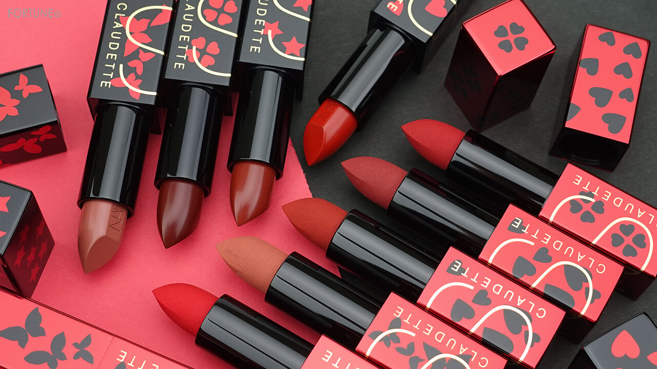 NARS(ナーズ)2021春新作コスメ クローデットコレクション「オーデイシャスリップスティック」「オーデイシャス シアーマット リップスティック」レビュー・使用レポ・全色スウォッチ