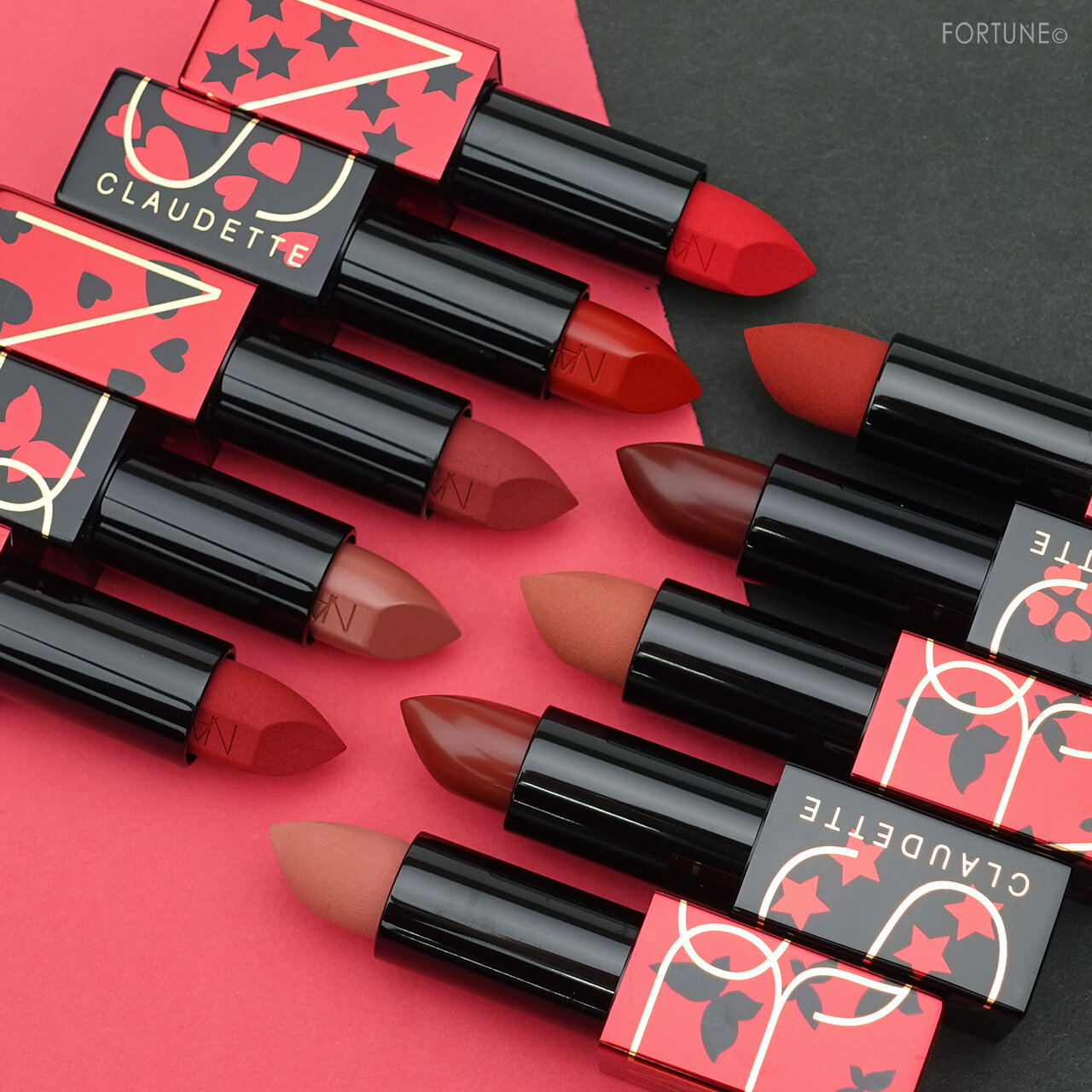 NARS(ナーズ)2021春新作コスメ クローデットコレクション「オーデイシャスリップスティック」「オーデイシャス シアーマット リップスティック」レビュー・使用レポ・全色スウォッチ