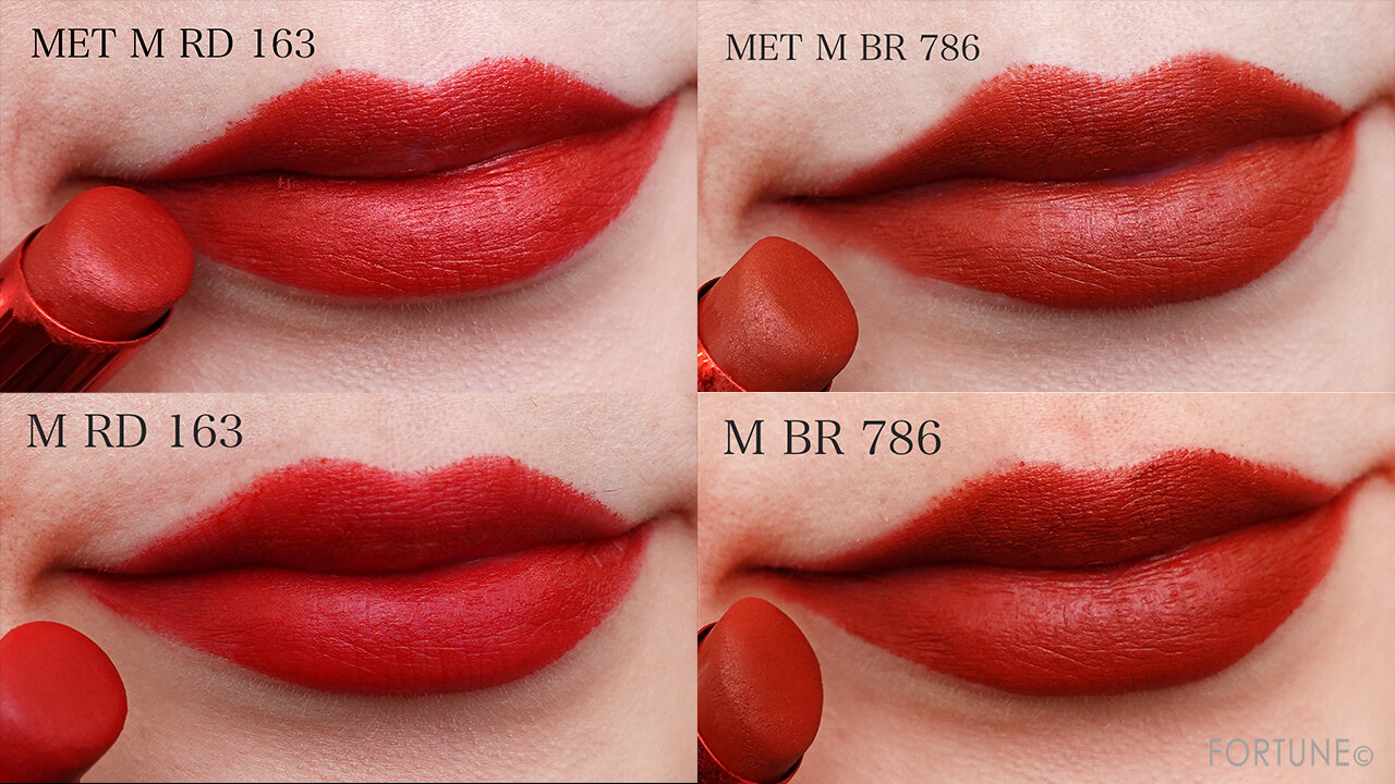 shu uemura(シュウ ウエムラ)2021SS新作コスメ/ルージュ アンリミテッド アイアン レッド コレクション「ルージュ アンリミテッド マット」新色・限定色　レビュー・全色スウォッチ・使用レポ