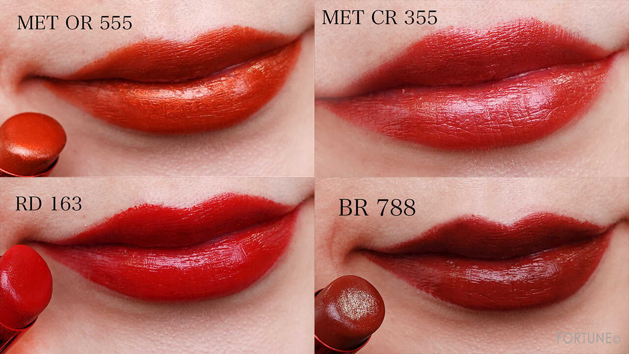 shu uemura(シュウ ウエムラ)2021SS新作コスメ/ルージュ アンリミテッド アイアン レッド コレクション「ルージュ アンリミテッド」新色・限定色　レビュー・全色スウォッチ・使用レポ