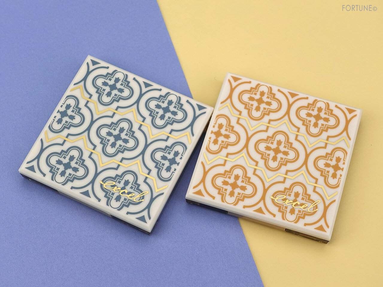 202春新作コスメ「エクセル アイプランナーパレット 01/02」