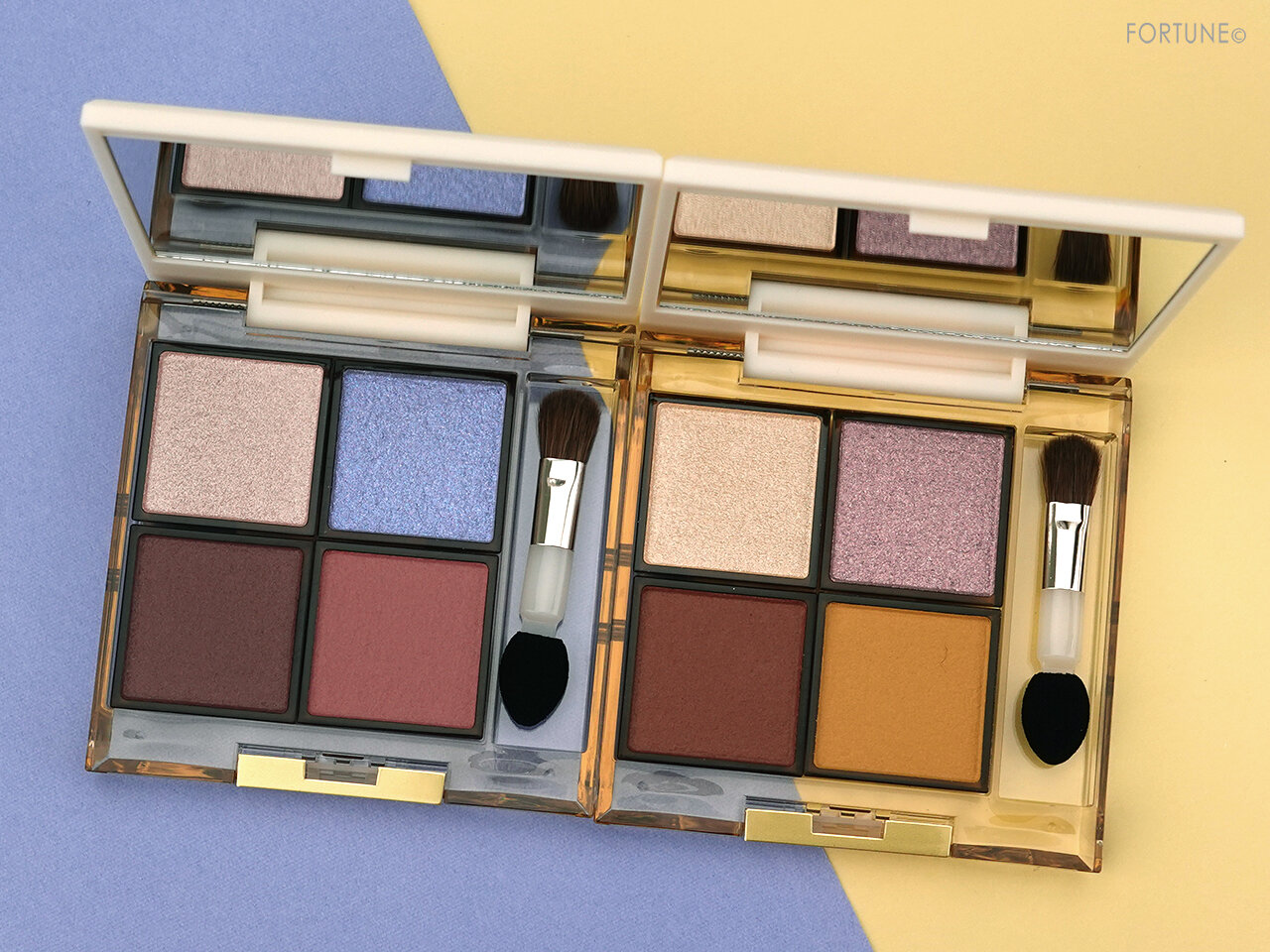202春新作コスメ「エクセル アイプランナーパレット 01/02」