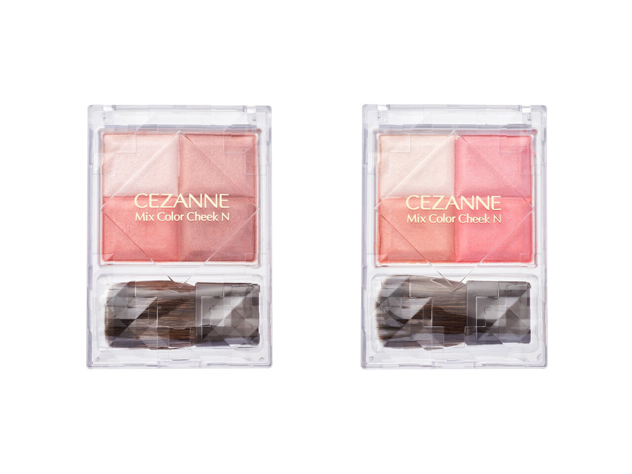 CEZANNE(セザンヌ)2021春新作コスメ「ミックスカラーチークN」