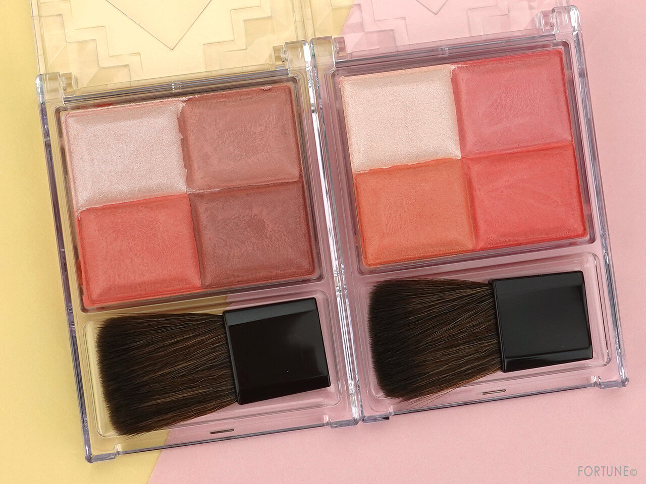 CEZANNE(セザンヌ)2021春新作コスメ「ミックスカラーチークN」