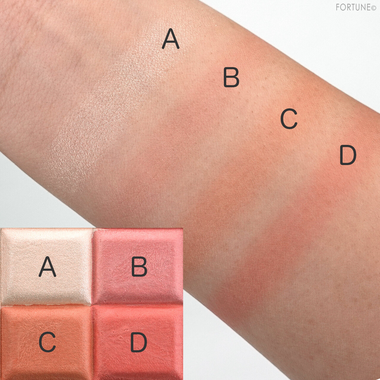 CEZANNE(セザンヌ)2021春新作コスメ「ミックスカラーチークN/02 ピュアコーラル」