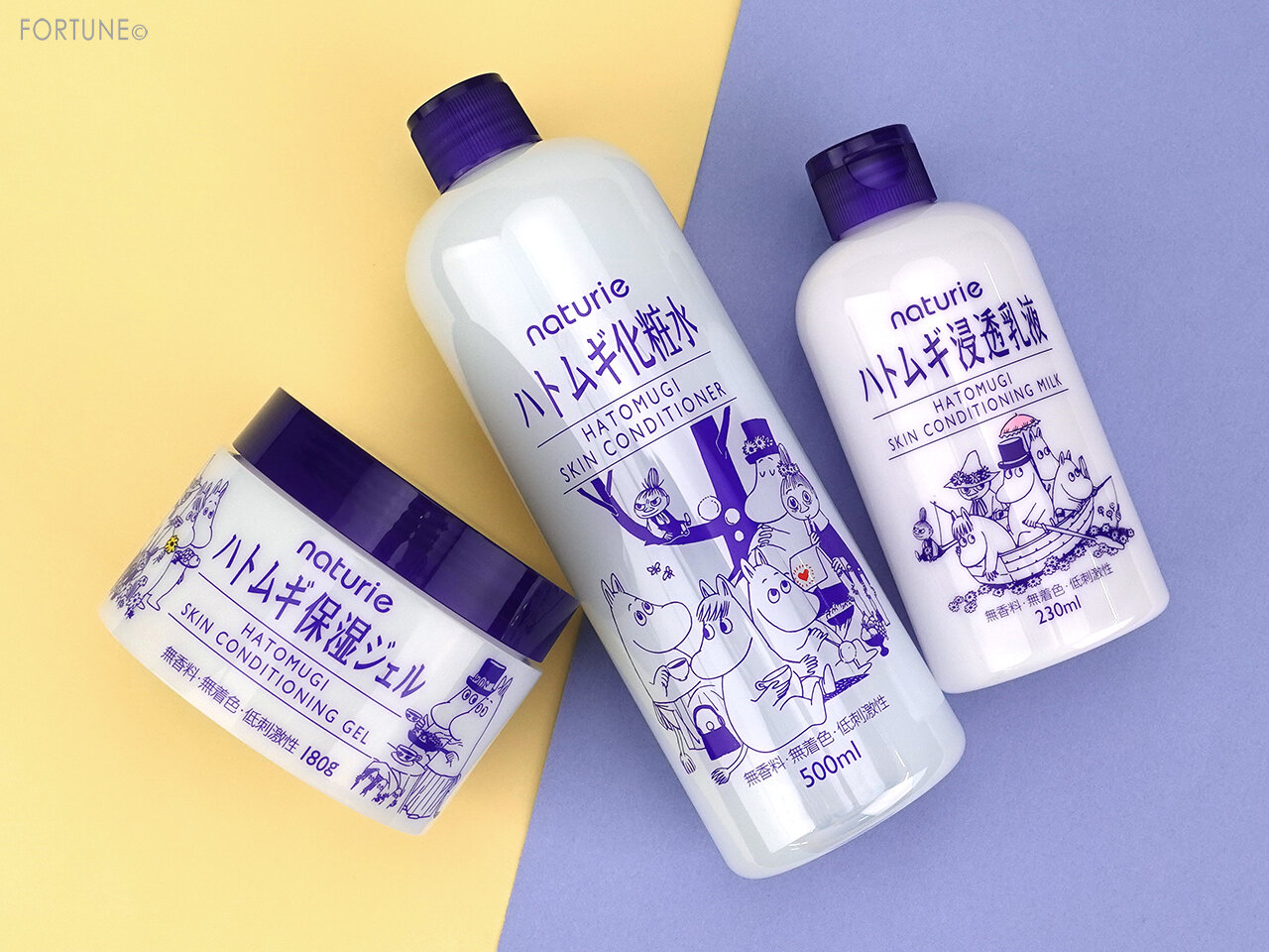  naturie(ナチュリエ)×ムーミン 2021春 新作スキンケア