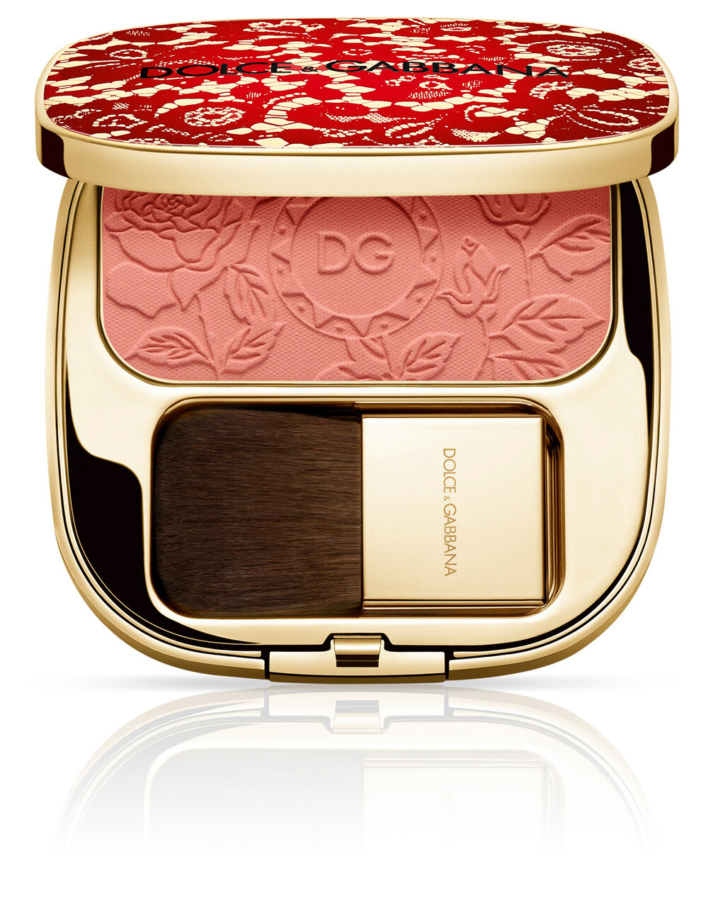 ドルチェ＆ガッバーナ ブラッシュオブローズ ルミナスチークカラー レッドレースエディション 400