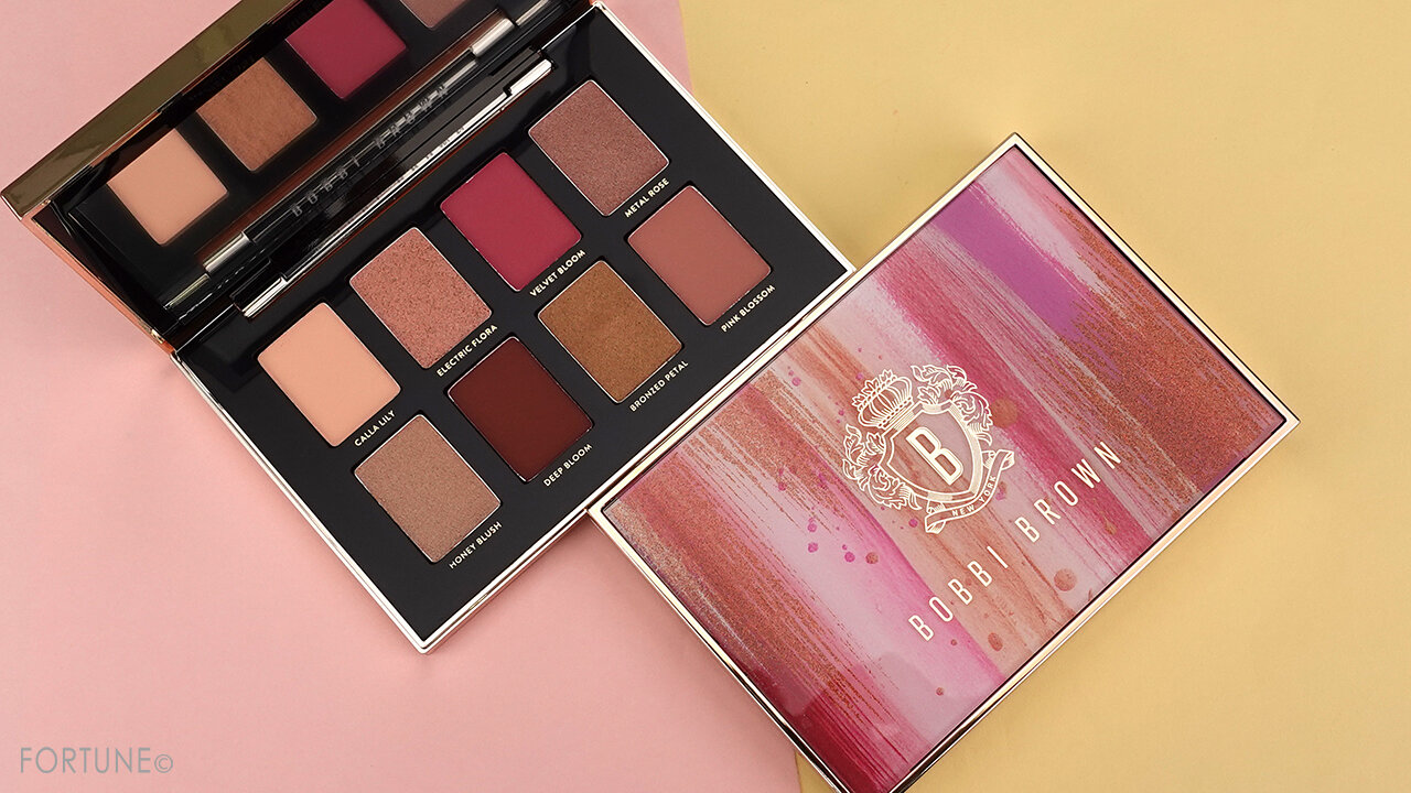 BOBBI BROWN/ボビイ ブラウン「リュクス メタル ローズ アイシャドウ パレット」
