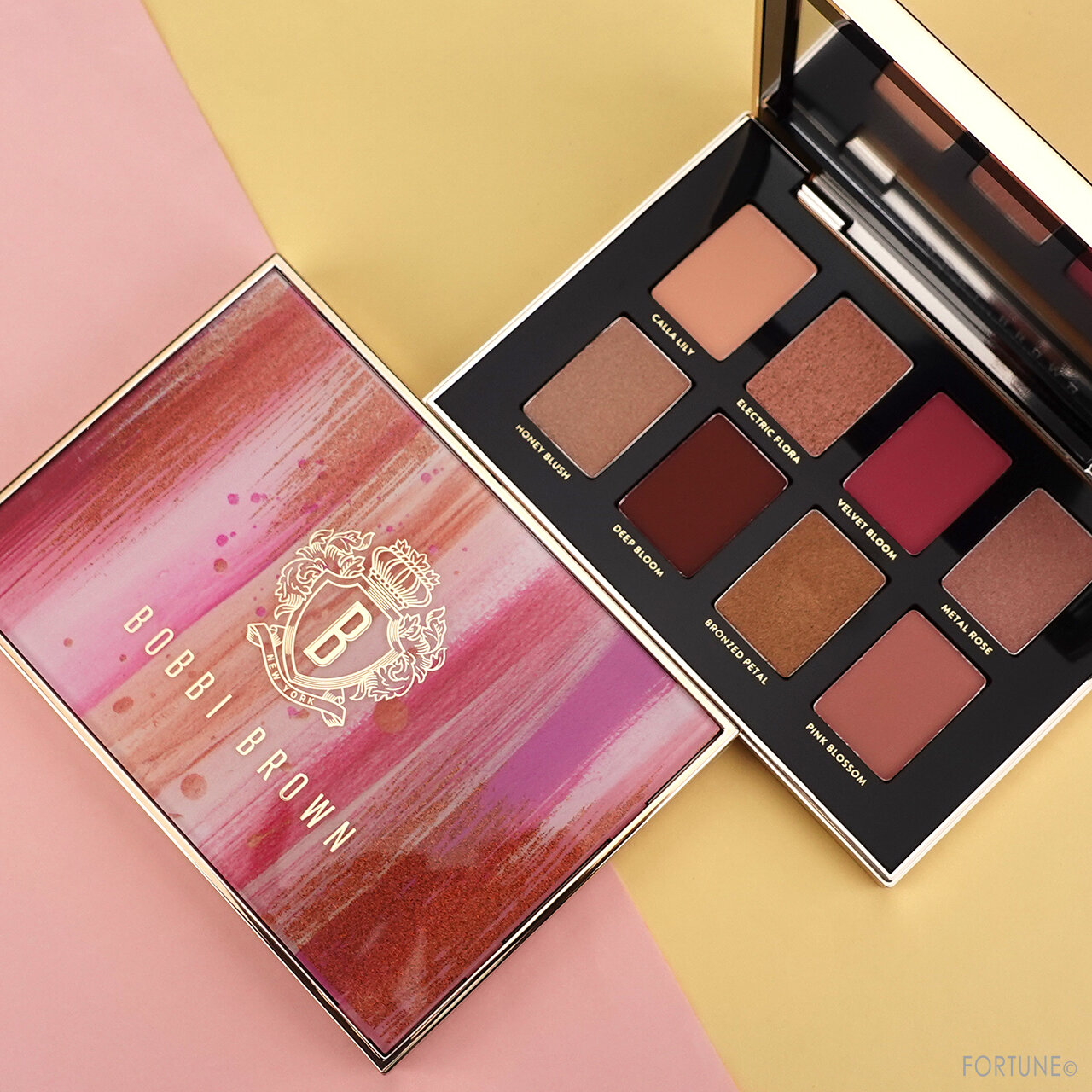 BOBBI BROWN/ボビイ ブラウン「リュクス メタル ローズ アイシャドウ パレット」