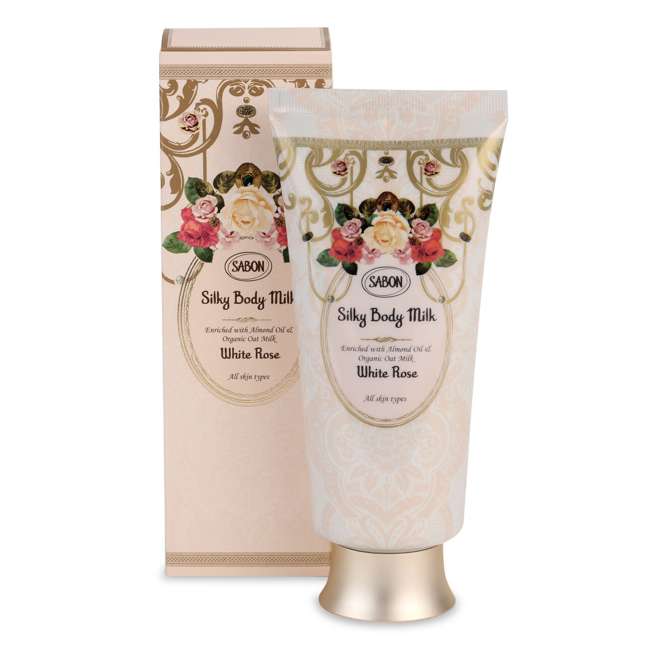 SABON/サボン シルキーボディミルク ホワイト・ローズ