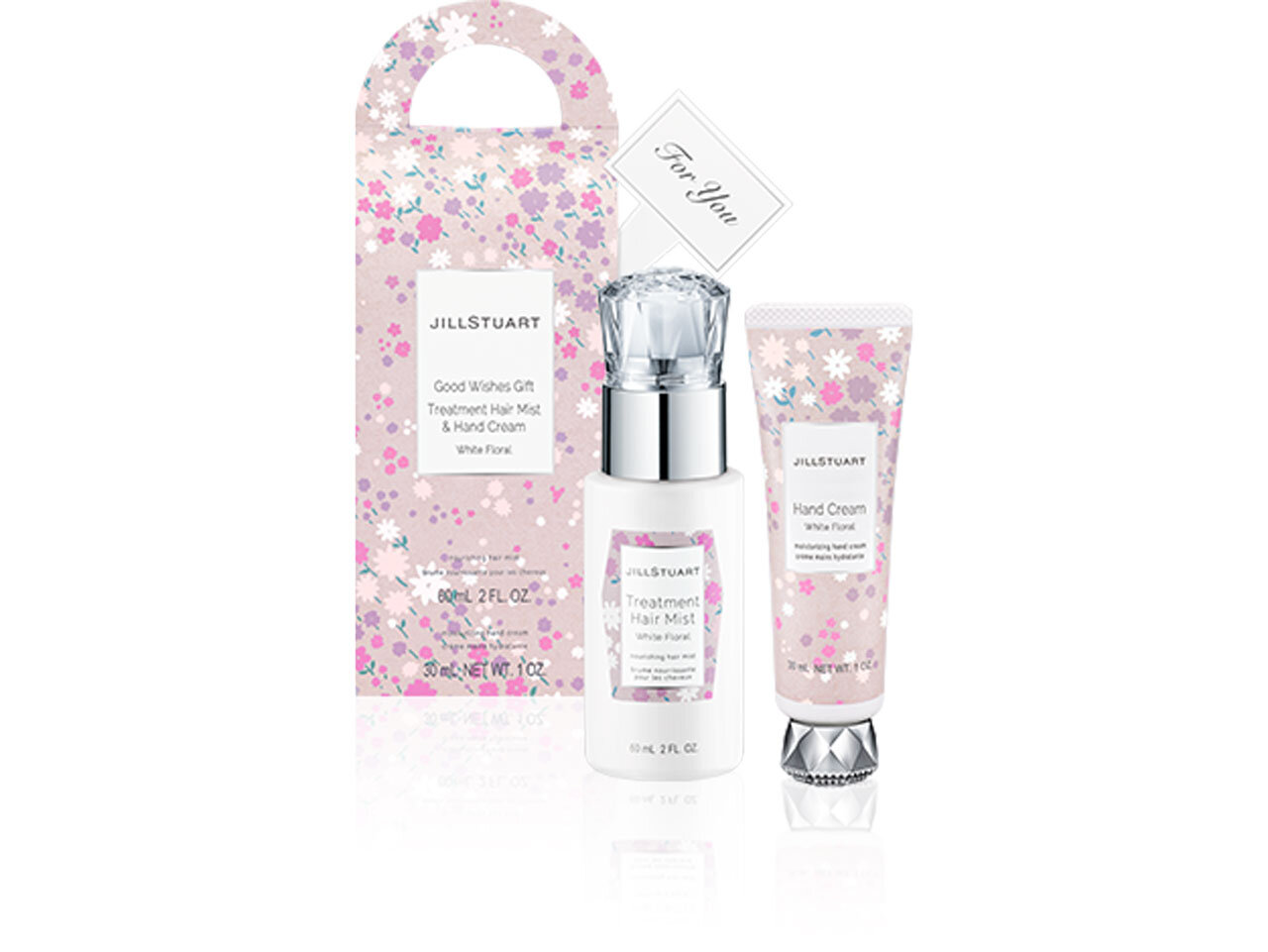 ジルスチュアート グッドウィッシーズギフト トリートメント ヘアミスト＆ハンドクリーム ホワイトフローラル