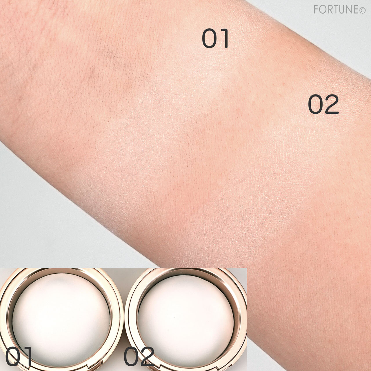 花西子（Florasis）「玉女桃花絹糸 プレストフェイスパウダー」