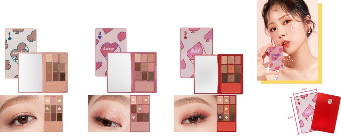 I‘M MEME/アイムミミ「I’M HIDDEN CARD PALETTE（アイム ヒドゥンカードパレット）」