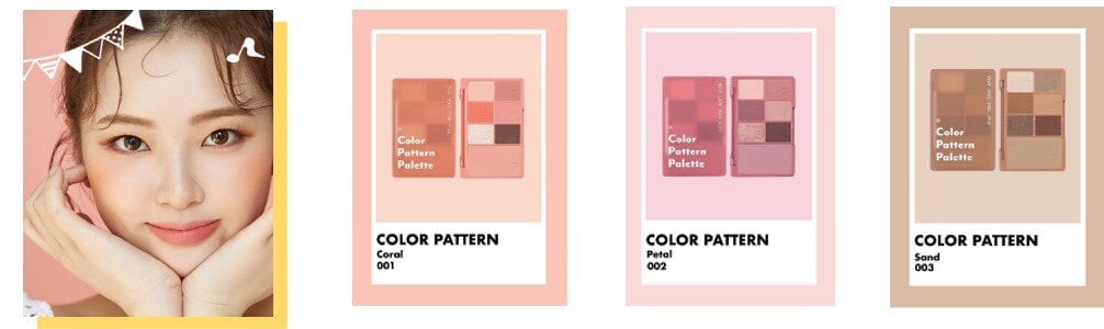 I‘M MEME/アイムミミ「COLOR PATTERN PALETTE（カラーパターンパレット）」