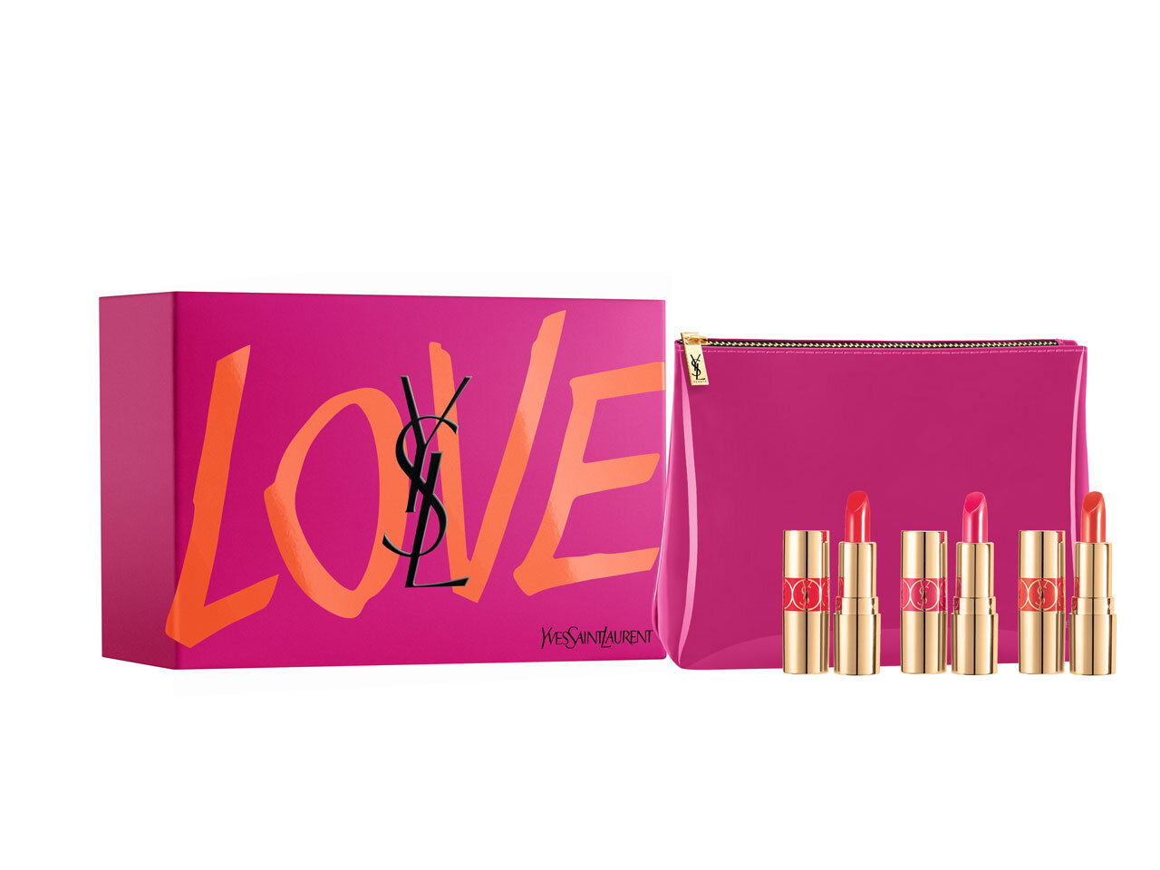 イヴ・サンローラン/YSL ルージュ ヴォリュプテ シャイン ミニセット