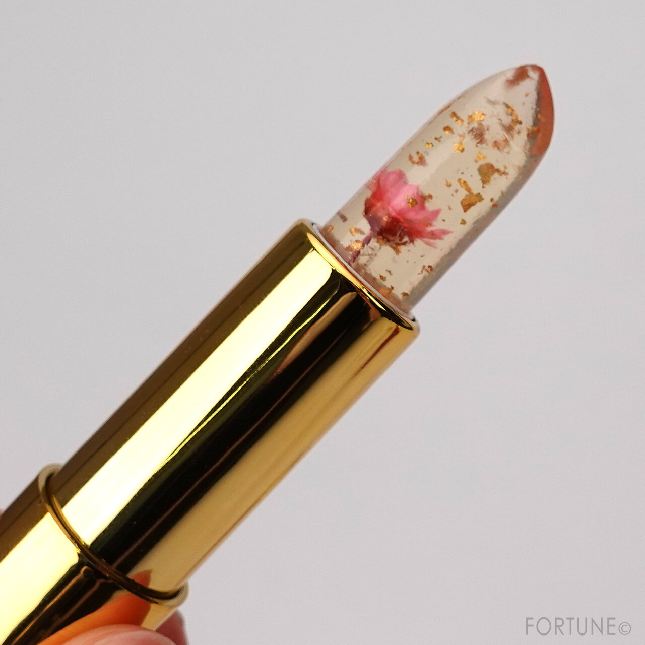 カイリジュメイ｜フラワーリップ 日本限定ゴールドケースモデル（ピンク）