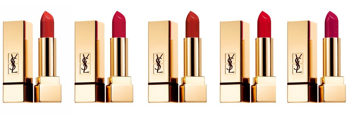 《YSL ルージュ ピュールクチュール2021新色》（レッド）