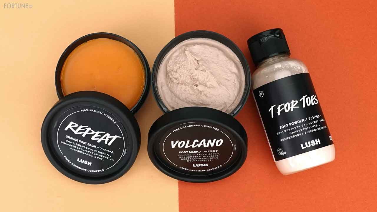 LUSH/ラッシュ　2021春夏新作コスメ・フットケアアイテム