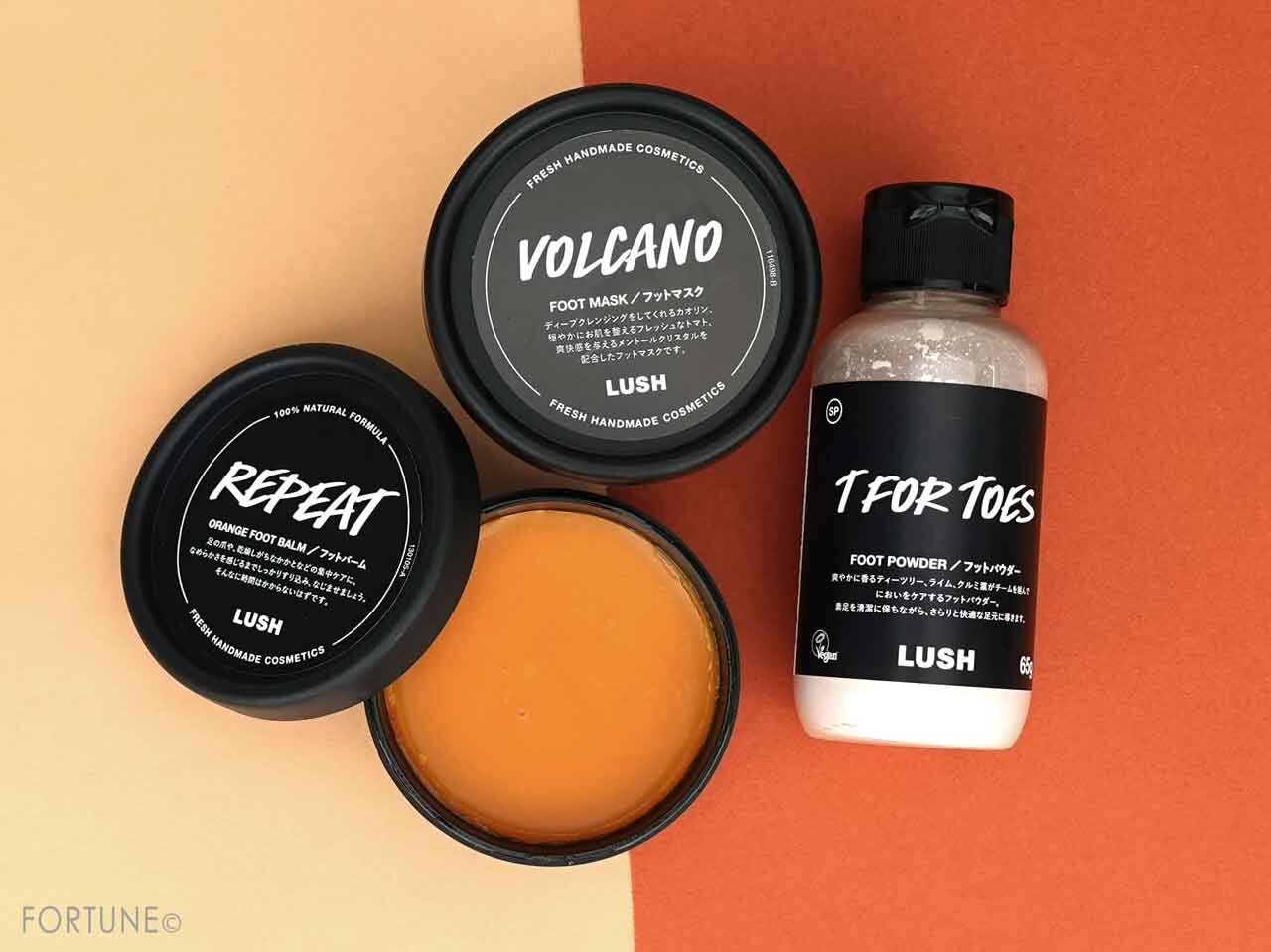 LUSH/ラッシュ　2021春夏新作コスメ・フットケアアイテム