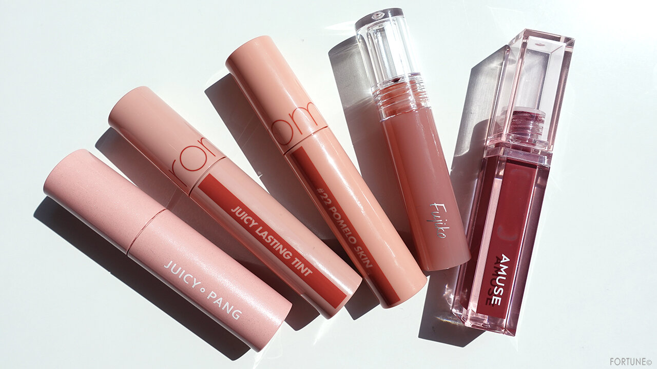 アピュ―・アミューズ・フジコ・ロムアンド 5種類リップ