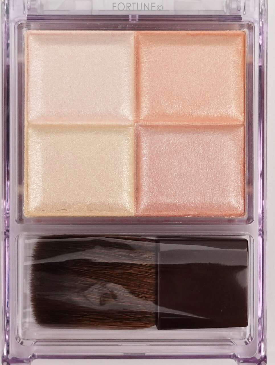 CEZANNE/セザンヌ『ミックスカラーチークN 10ペールハイライト』