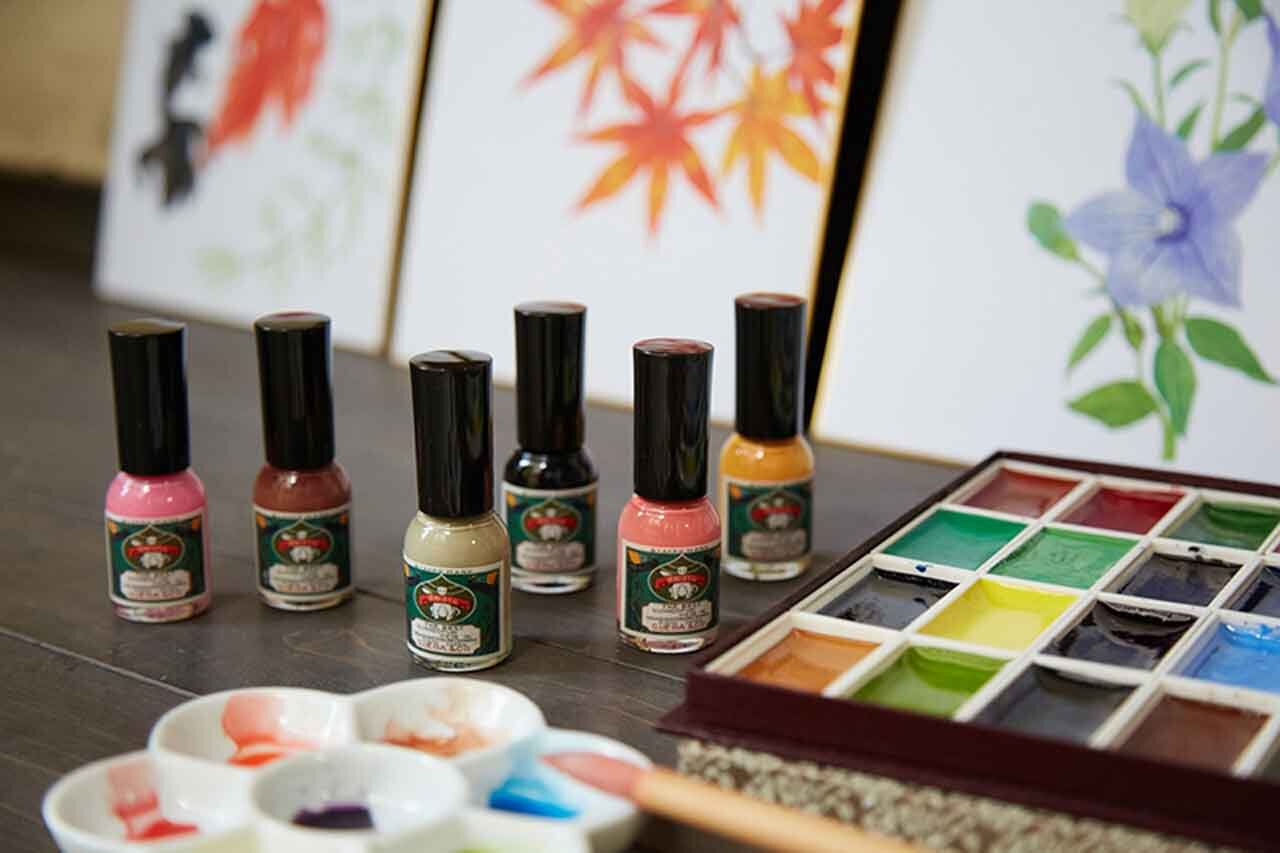 【上羽絵惣】『胡粉ネイル』