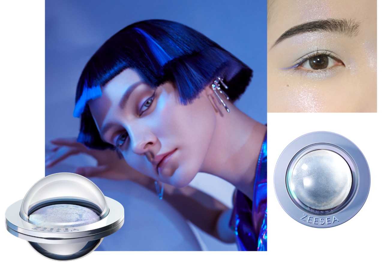 ZEESEA/ズーシー｜インターステラーシリーズ『惑星ハイライト』MB マーキュリーブルー