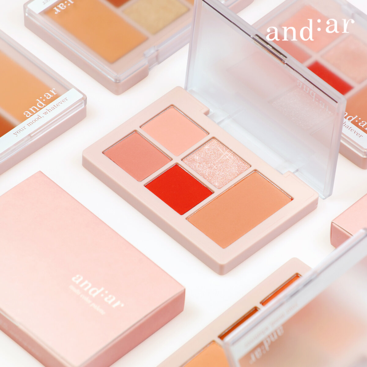 アンディアル(and:ar) マルチカラーパレット 