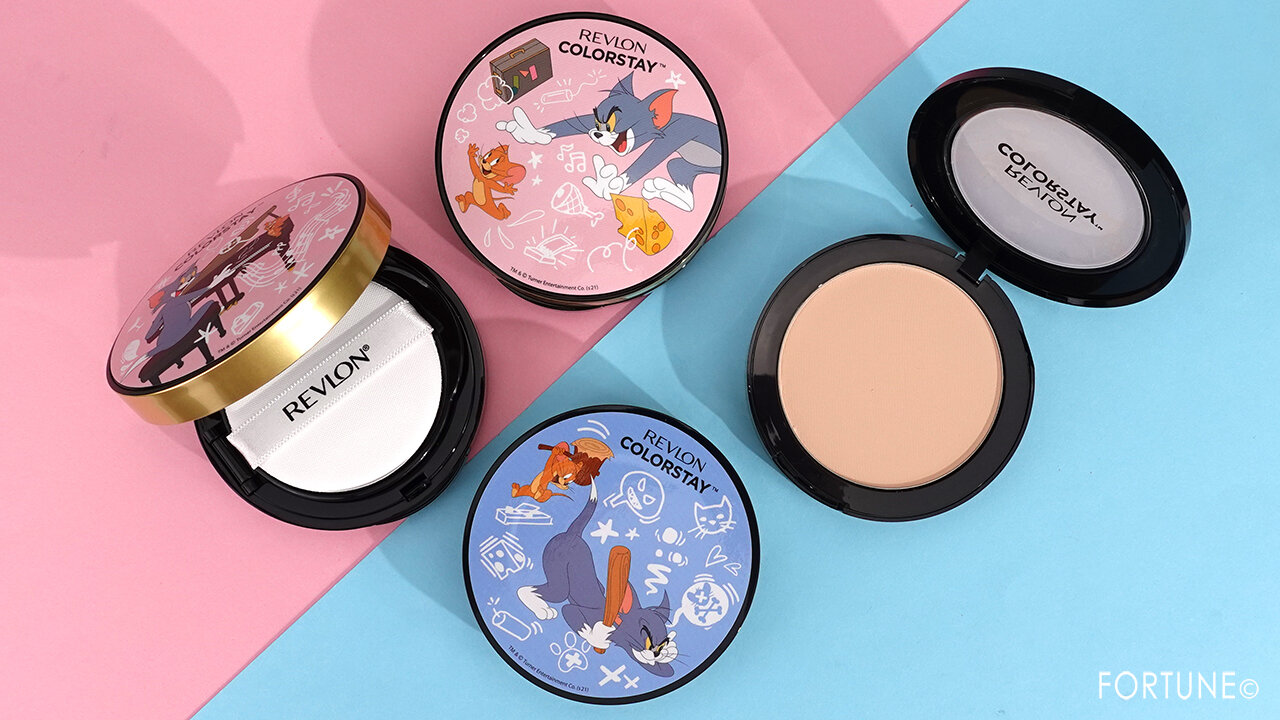 『レブロン カラーステイ クッション ロングウェア ファンデーション』『レブロン カラーステイ プレスト パウダー N』