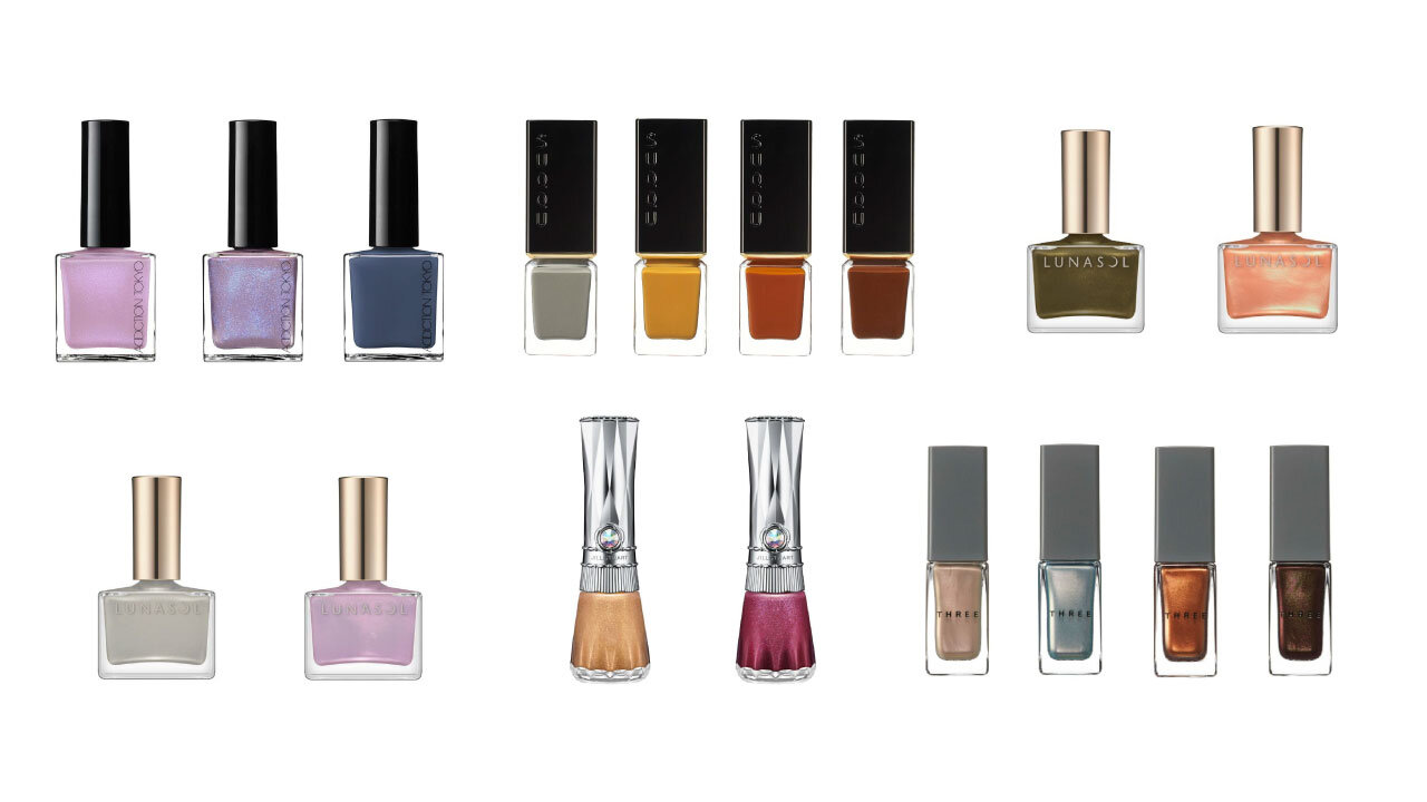 2021年夏発売　秋ネイル　ADDICTION・SUQQU・Amplitude・LUNASOL・RMK・THREE・JILL STUART