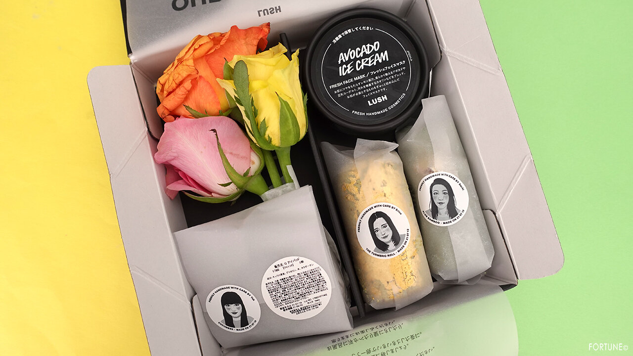 LUSH（ラッシュ）フレッシュ＆フラワー ボックス