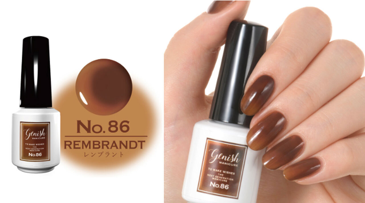 Genish Manicure/ジーニッシュ マニキュア　2021秋冬新作ネイルカラー