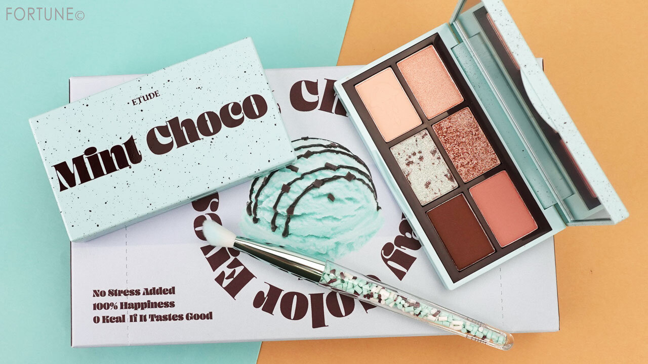 ETUDE（エチュード）プレイカラーアイズミニ　チョコミント　スペシャルキット
