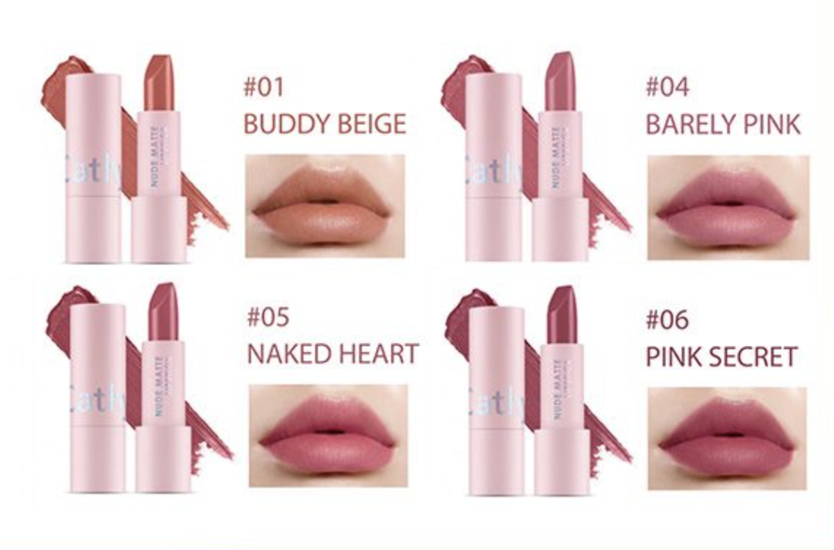 CathyDoll プレミアムセット Win1(ピンク)「ヌードマットリップスティック」