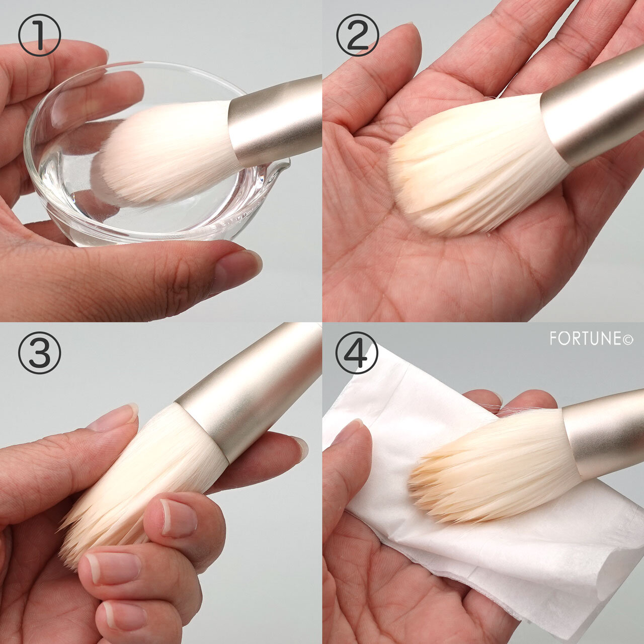 メイクブラシ 塗り方 使い方 お手入れ法まで解説