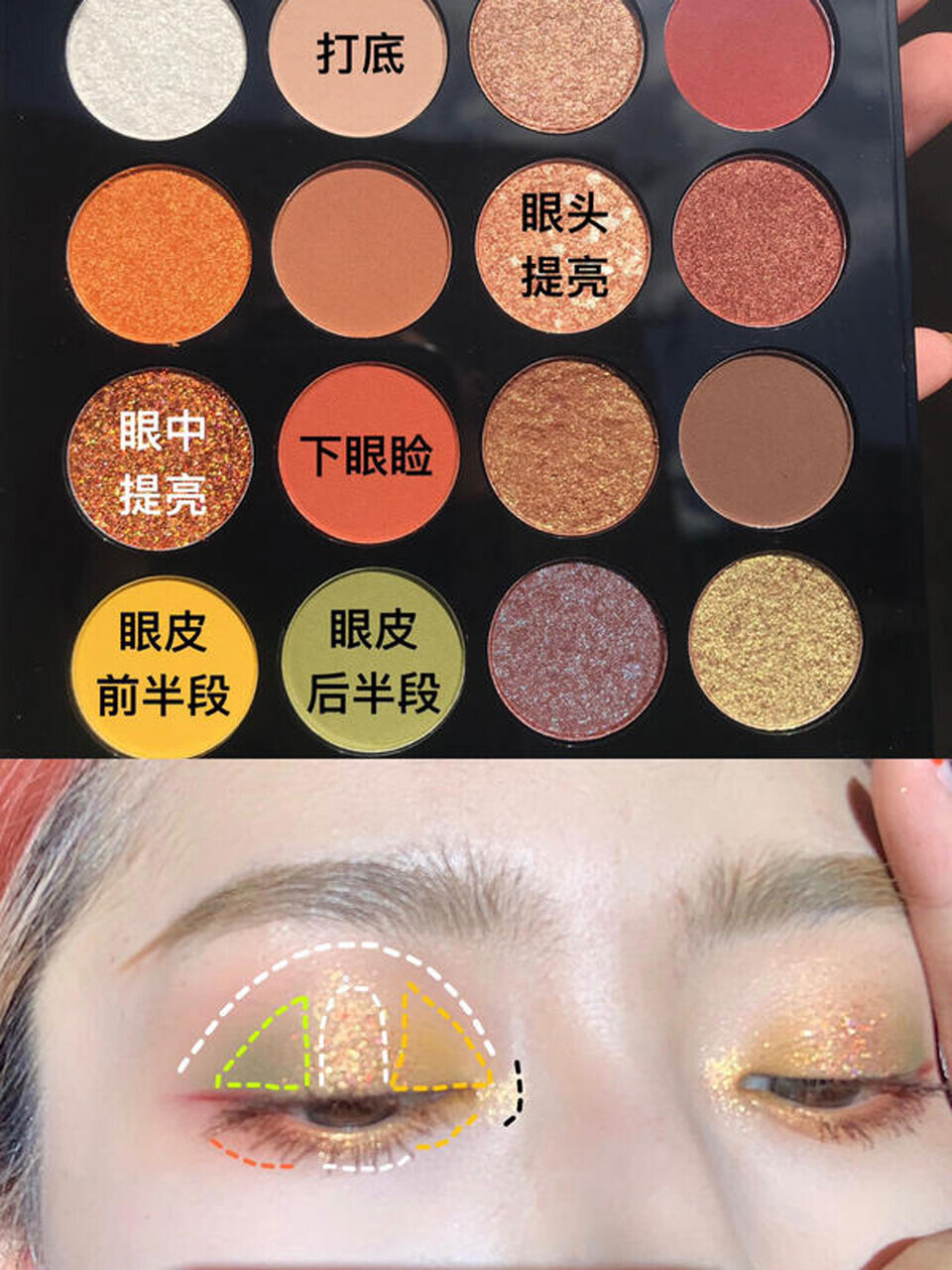 ZEESEA（ズーシー）16色アイシャドウ 大英博物館×エジプトシリーズ