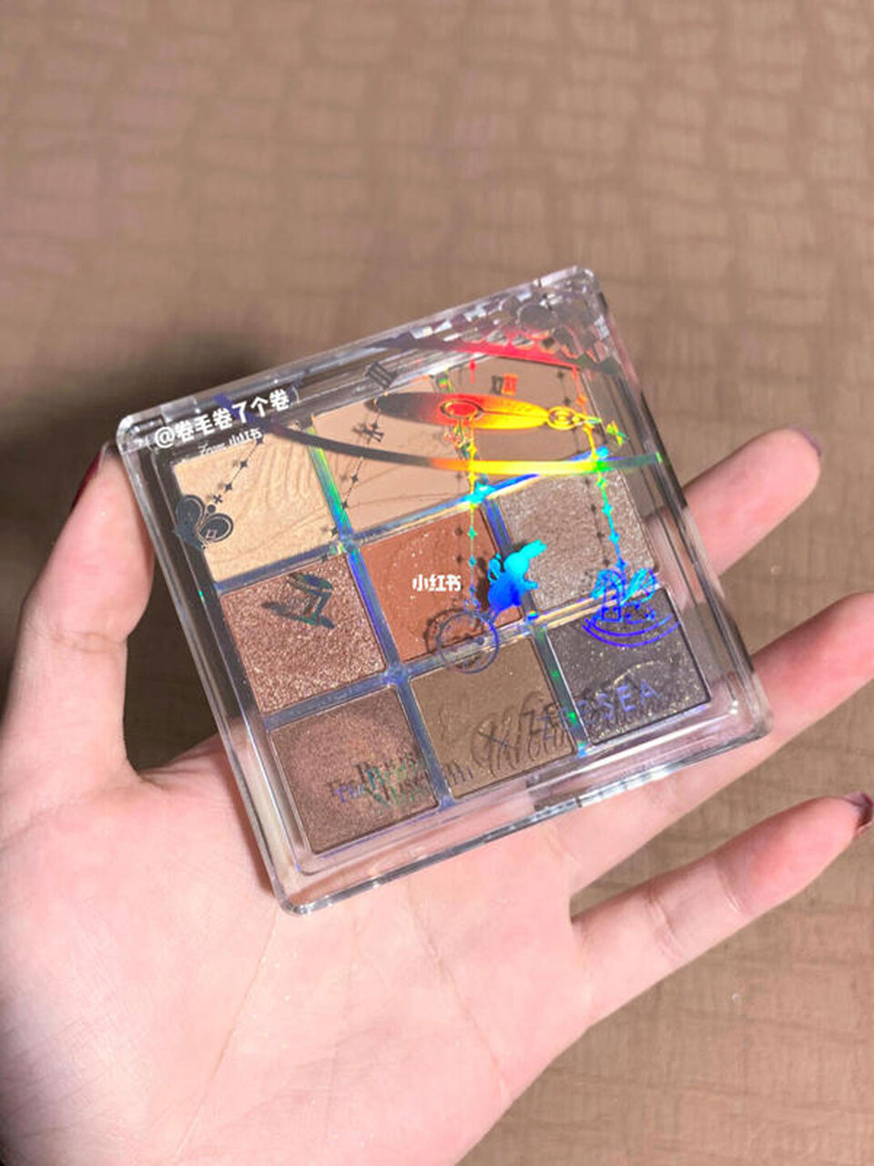 ZEESEA（ズーシー）『クォーツ ９色アイシャドウパレット』#J11 キャラメルクリ