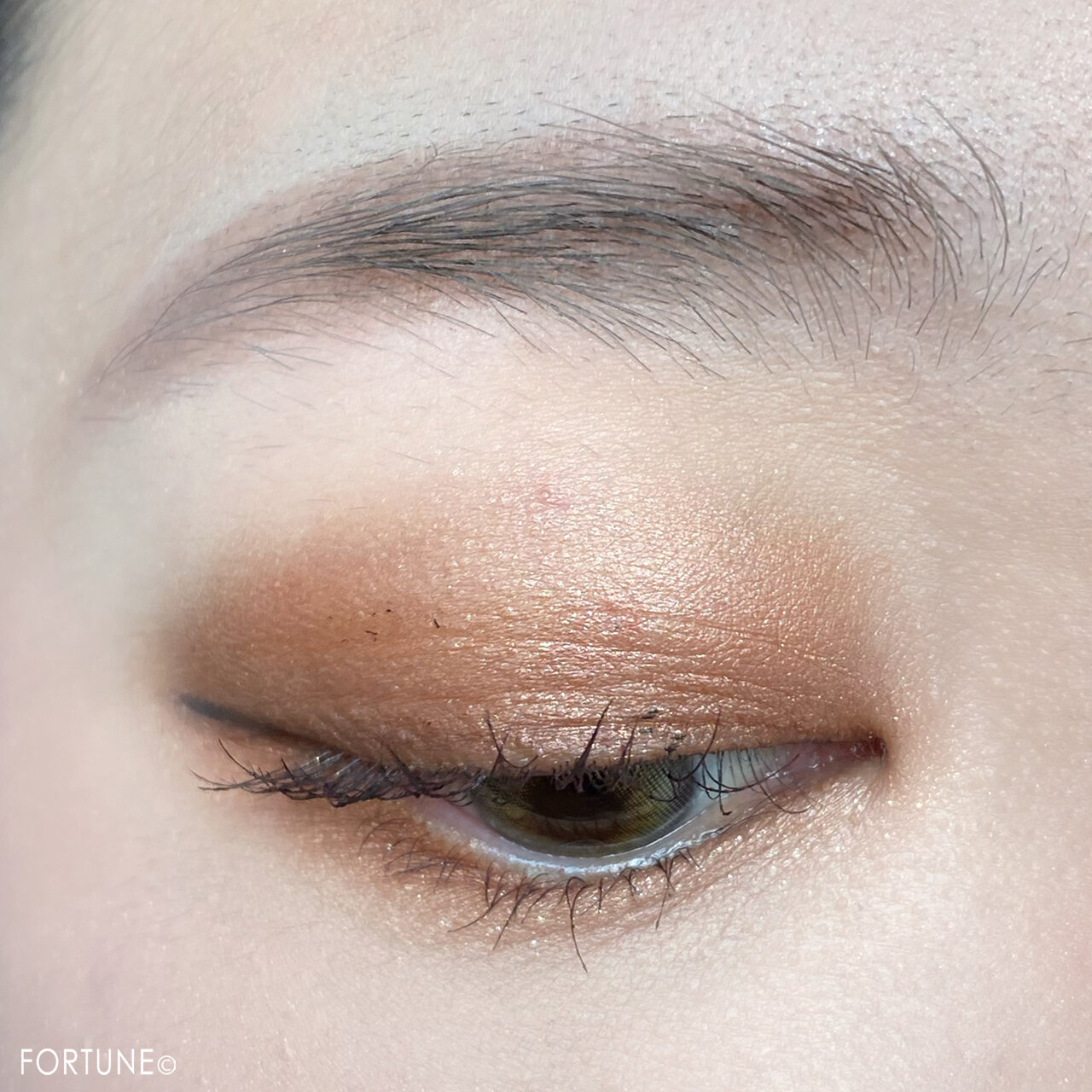 CEZANNE（セザンヌ）『トーンアップアイシャドウ』09 ブリックブラウン