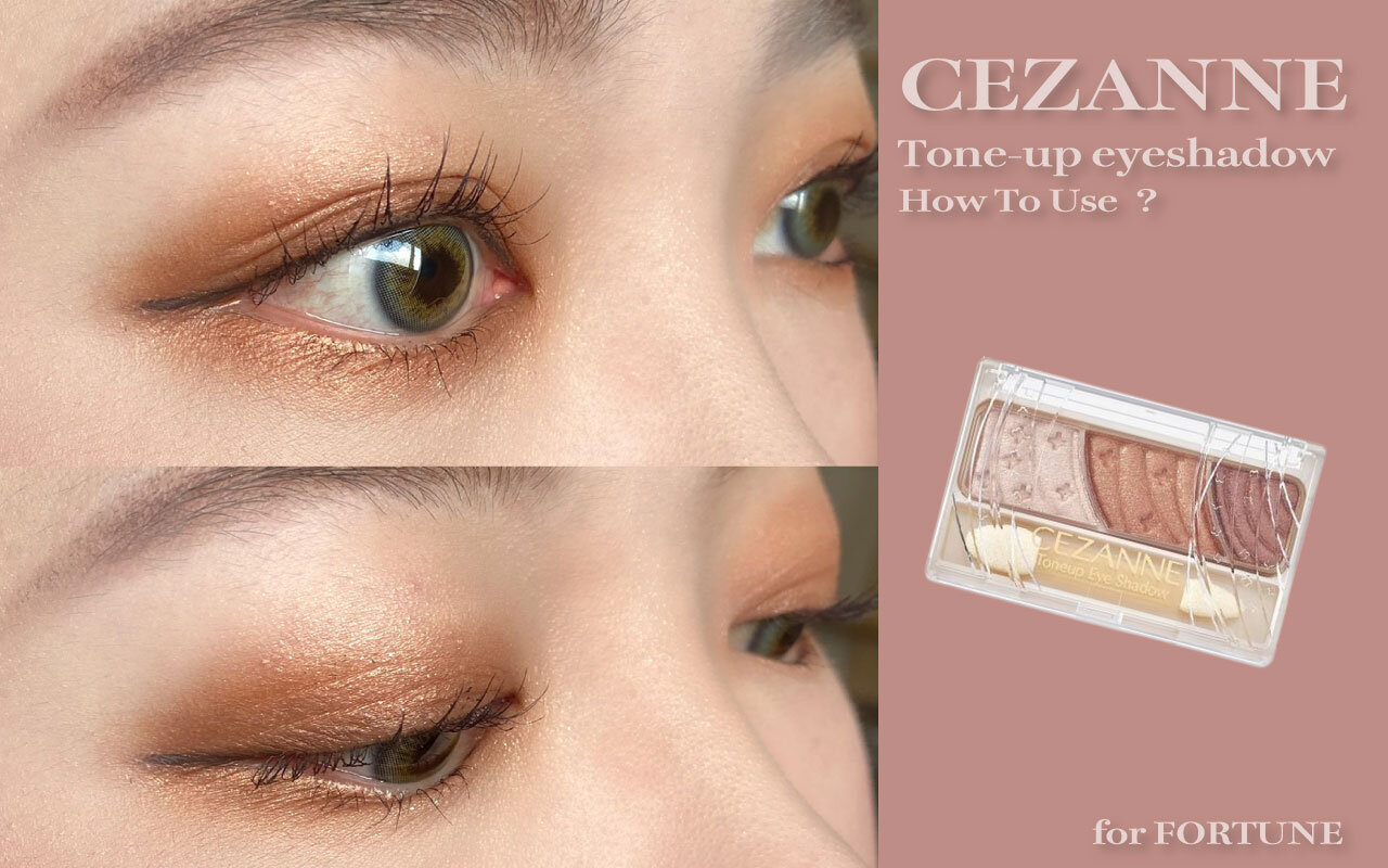 CEZANNE（セザンヌ）『トーンアップアイシャドウ』09 ブリックブラウン