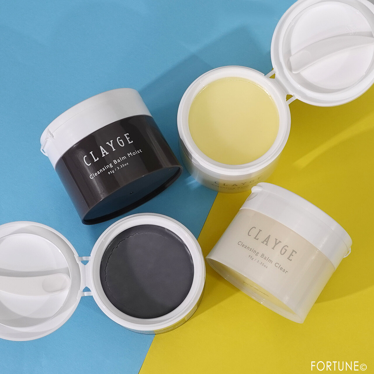 CLAYGE（クレージュ）「クレンジングバーム クリア / モイスト」
