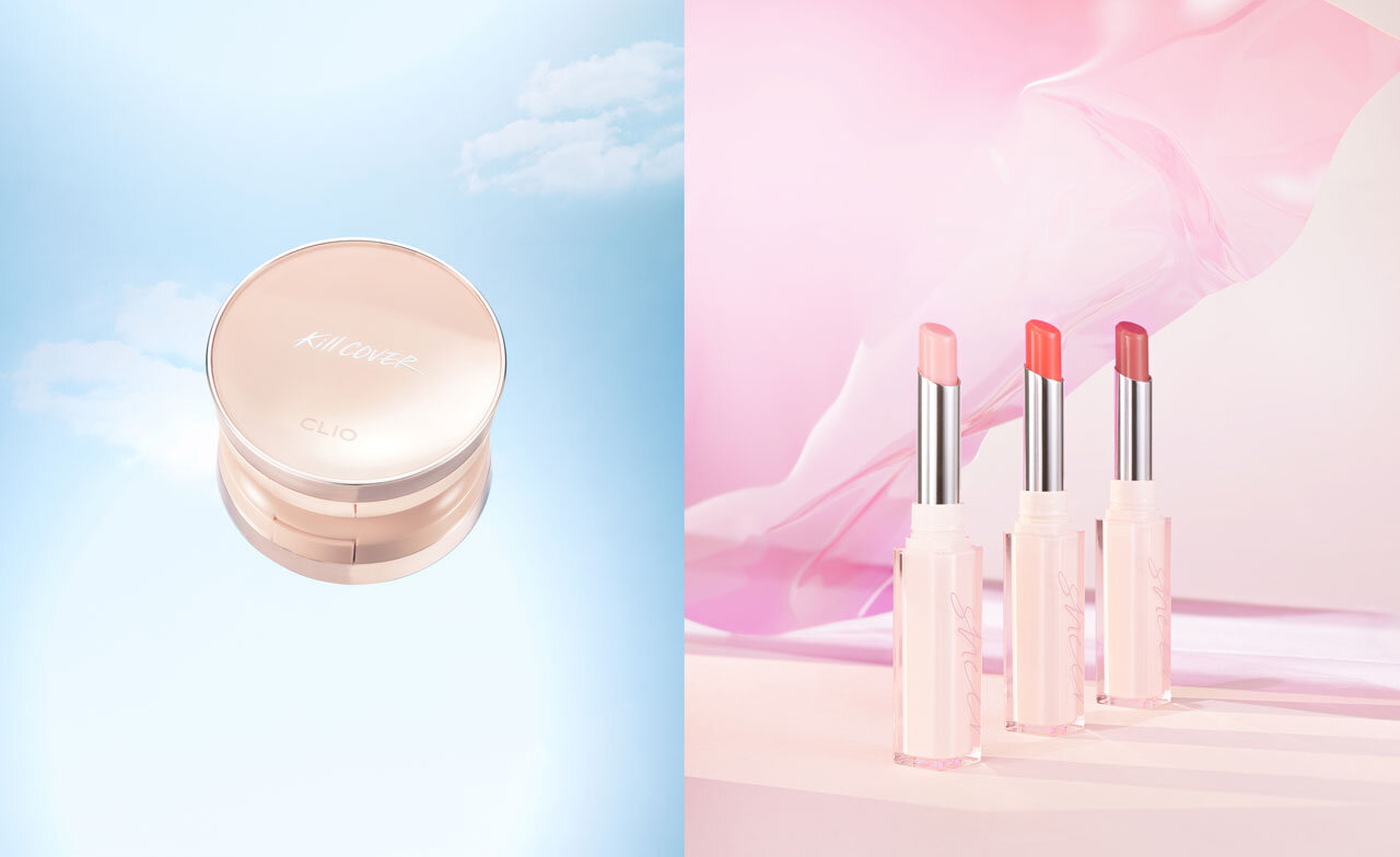 CLIO（クリオ）『キルカバーグロウフィッティングクッション』『メルティングシアーグロウバーム』