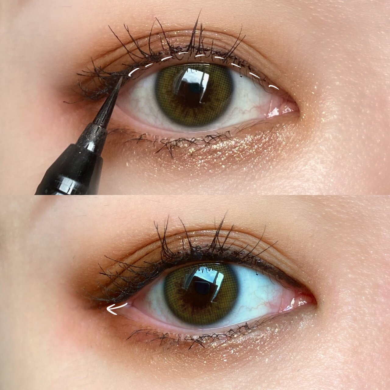 印象別｜アイラインの引き方